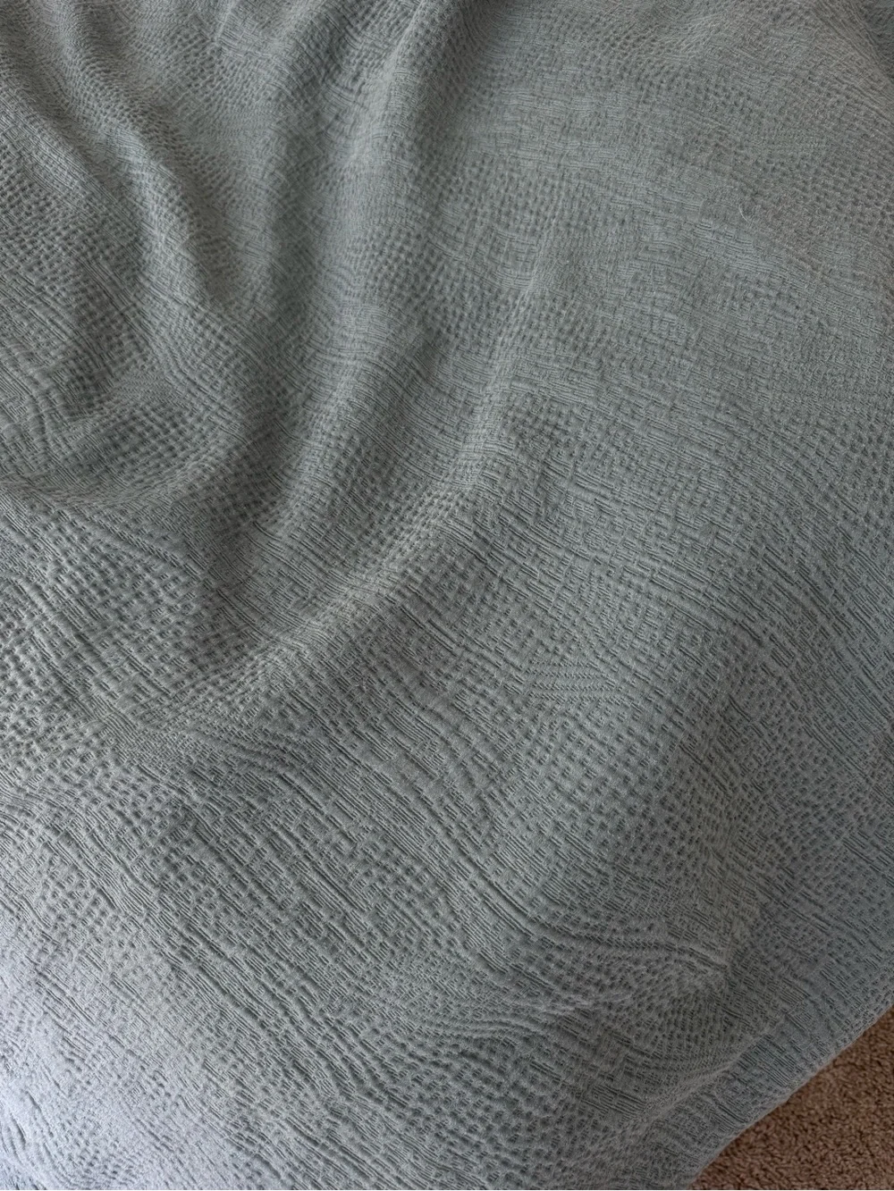 West Elm Silky TENCEL™ & Cotton Matelasse Duvet Cover